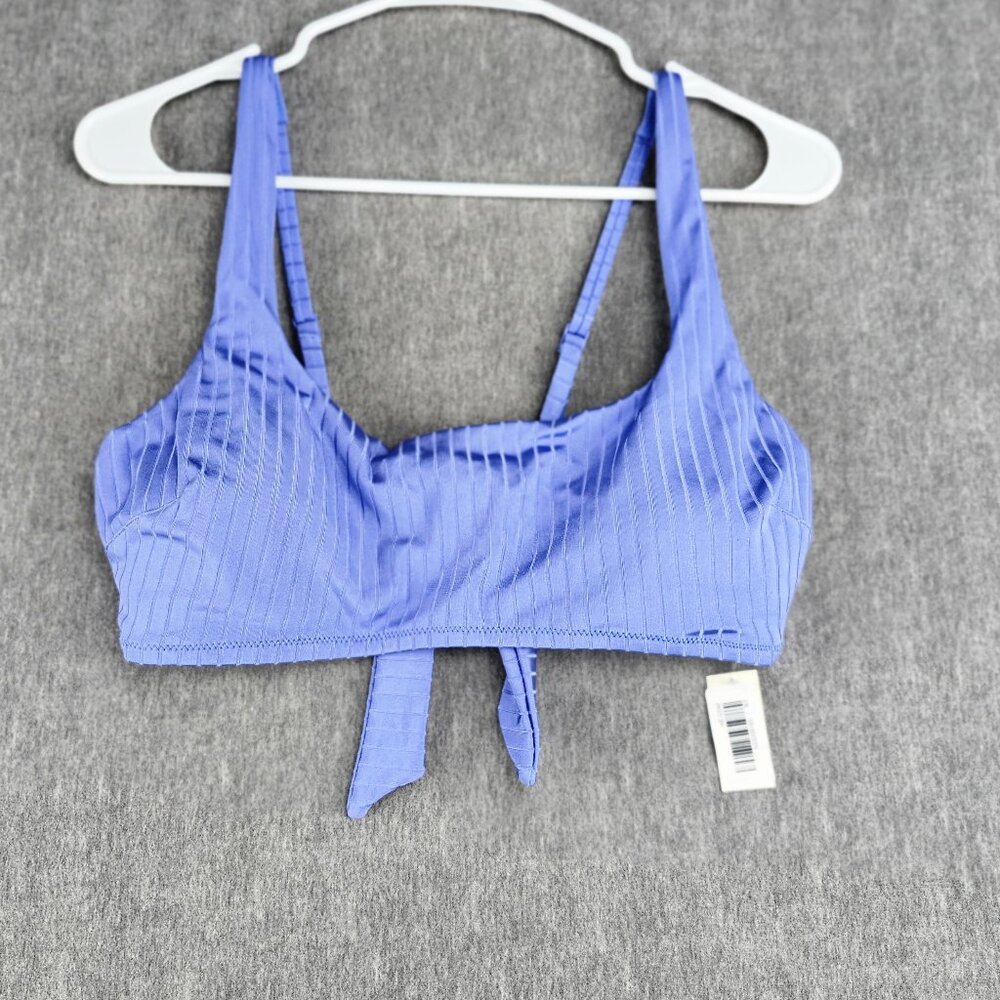 Aerie Swimming Top Women Size XL Blue NWT